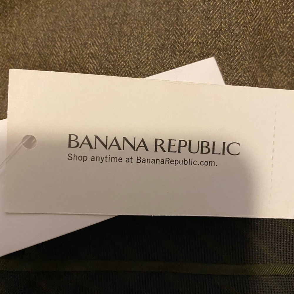 NWT Banana Republic Martin-Fit Brown Stretch Pants - Picture 9 of 12